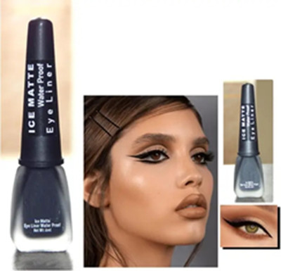 SUBIA Water Proof & Smudge proof Ice Matte Liquid Eyeliner 7 ml(Black)