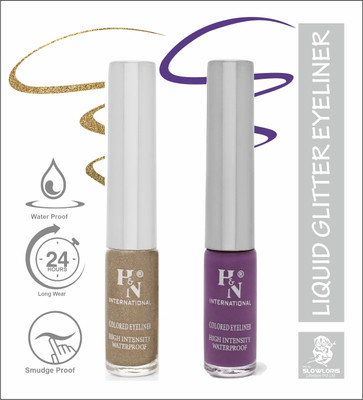 HIGHLIGHT NAILS HN-EL1-CMB (EL1-06) (EL1-12) 6 ml(GLITTER BROWN::PLUM)
