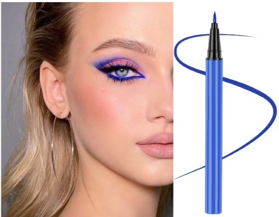 Arcanuy SMUDGE PROOF BLUE COLOR SKETCH EYELINER BEST FOR EYE 3 g(blue)