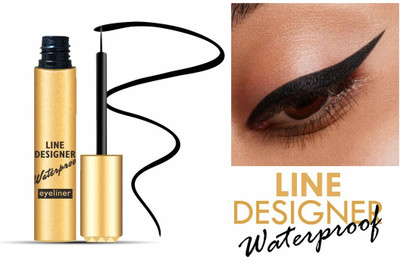 REIMICHI WATERPROOF LINE DESIGNER LONG LASTING LIQUID EYELINER 8 ml(BLACK)