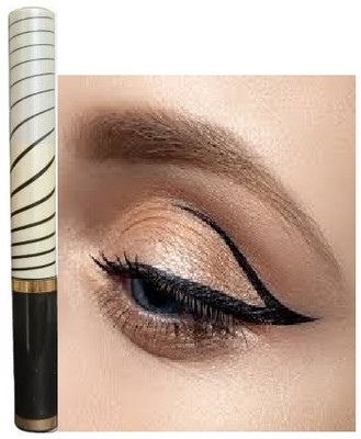 Luipui trending waterproof black color eye liner pack of 1 5 ml(BLACK)