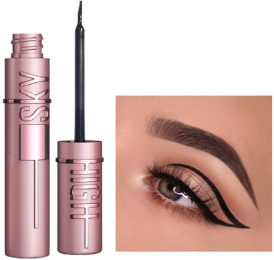 Neycare waterproof long lasting sky high eyeliner smudge proof pack of 1 10 ml(BLACK)
