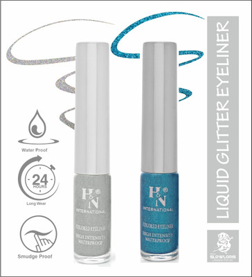 HIGHLIGHT NAILS HN-EL1-CB (EL1-11 ) ( EL1-09) 6 ml(PEARL WHITE::GLITTER SKY)