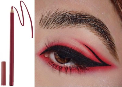 Wonholli Light weight Long Lasting red pencil Eye & Lip Liner 2 g(Red)