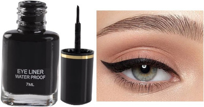 Wonholli Long Lasting Eye Liner with Fine Tip 7 ml(BLACK)