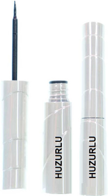 HUZURLU LIQUID EYELINER FOR EASY USE 6 ml(BLACK)
