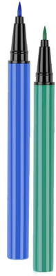 tanvi27 Long Lasting Water Proof multi color Sketch Eyeliner 6 g(blue and green)