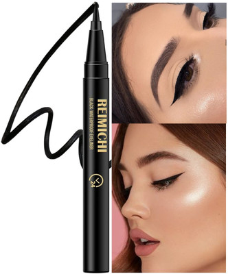 REIMICHI Waterproof & Long Stay Highly Pigmented with One Stroke Application Eyeliner 0.55 ml(black)