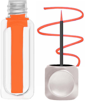 GULGLOW99 Eyeliner Waterproof, Matte, One stroke application, Long-lasting, Quick-drying 3.5 g(ORANGE)