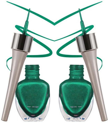 tanvi27 New Shimmer Liquid Eyeliner 12 ml(Matallic Green)