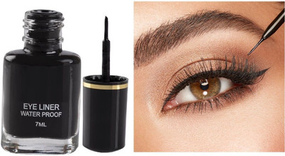 Luster Shine Transfer proof Liquid Eye Makeup Eyeliner 7 ml(Black)