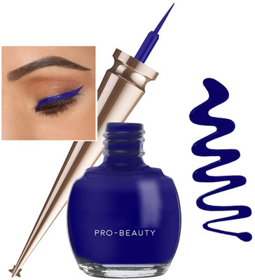 MYEONG Dark Blue Waterproof And Smudge Proof, Long Lasting Matte Eyeliner 5 ml(Dark Blue)