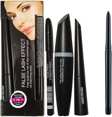 huge leaf New Best Eyeliner Combo For Women 10 g(Black)