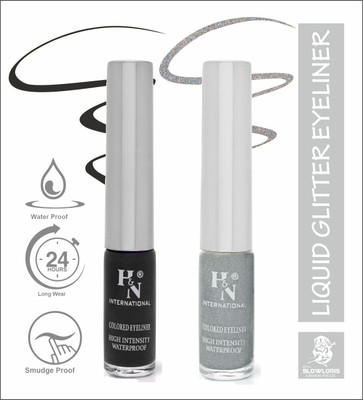 HIGHLIGHT NAILS EL1-CB (EL1-03 ) ( EL1-14)_HH 6 ml(BLACK::SILVER)
