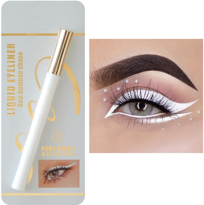 GULGLOW99 Waterproof Gel Eyeliner Pen with a High-Pigment 1.5 g(WHITE)