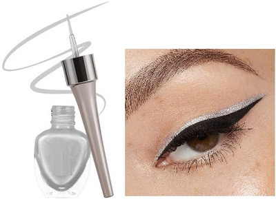 GABBU Liquid Eye Liner,sliver,Long Lasting Matte Waterproof Liner - Smudge Proof1/ 6 g(sliver)