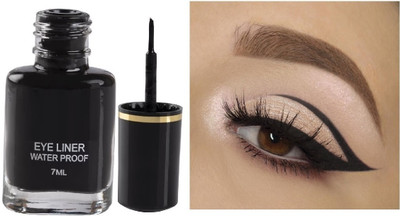 Wonholli Intense, Vibrant Color Payoff Liquid Eyeliner 7 ml(BLACK)