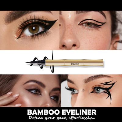 GFSU - GO FOR SOMETHING UNIQUE Waterproof Eye Liner Designer Long Lasting Liquid Eye liner 8 ml(black)