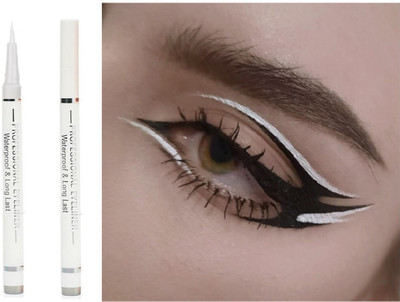 USBK Eyeliner Waterproof Formula Easy Application 2.5 g(WHITE)