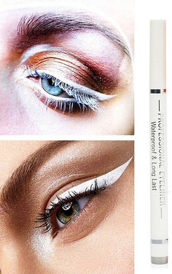 Herrlich WATERPROOF LONG LASTING WHITE COLOR SKETCH EYELINER 2 ml(WHITE)
