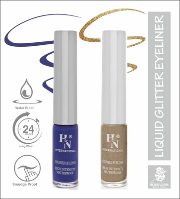 HIGHLIGHT NAILS HN-EL1-CB (EL1-13 ) ( EL1-06) 6 ml(ROYAL BLUE::GLITTER BROWN)