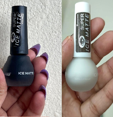 tanvi27 Water Proof & Smudge proof Ice Matte White & Black Liquid Eyeliner 4 ml(White & Black)