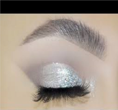 Luipui LATEST BEST SHIMMER SILVER COLOR EYESHADOW PACK OF 1 5 ml(silver)