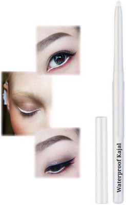 LOVE HUDA Waterproof Long Lasting, Smudge Proof Auto Pigmented White Kajal Pencil(WHITE, 5 g)