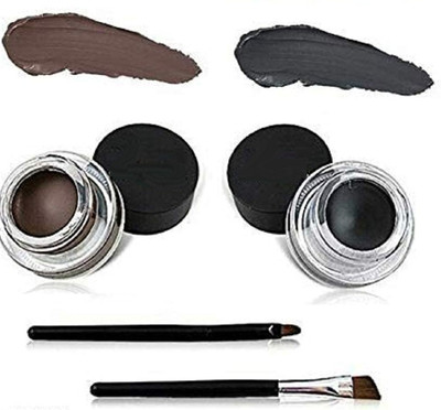 tanvi27 Water Proof Regular Eyeliner 7 g(BLACK, BROWN)