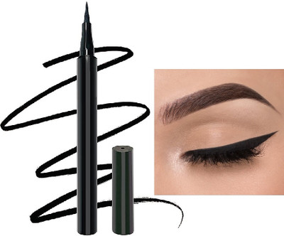 BLUEMERMAID PERFECT SKETCH EYELINER BLACK COLOR SMUDGE PROOF FORMULA 2 ml(BLACK)