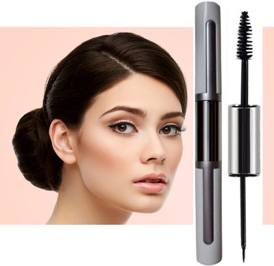 nn makeup liner with mascara 2 in 1 pen liquid pack of 1 12 ml(BLACK)