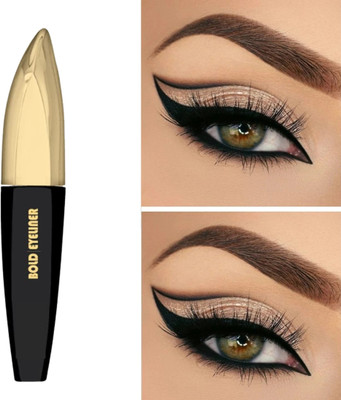 BLUST&FAMME Waterproof Eyeliner Intense Matte Finish | Quick Drying d1 5 ml(Black)