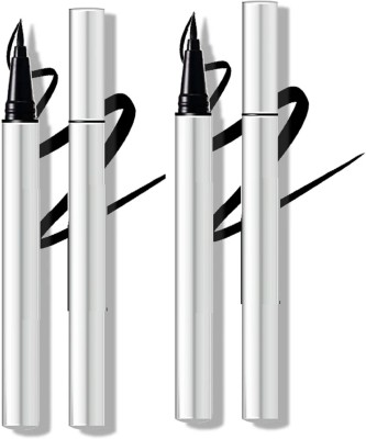 REIMICHI Super Liquid Eyeliner Pen Black Matte Black COMBO 2.4 g(BLACK)