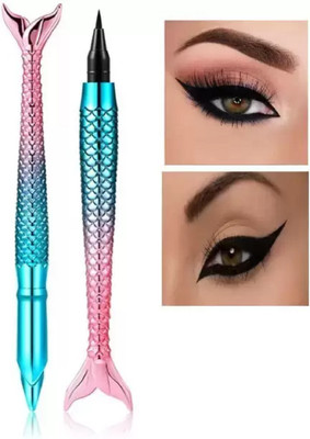 CATERINACHIARA FISH SHAPE WATERPROOF EYELINER PACK OF 1 6 ml(black)