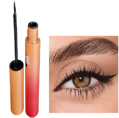 Luipui eye liner stylish look smudgeproof for matte makeup eyes 10 ml(black)
