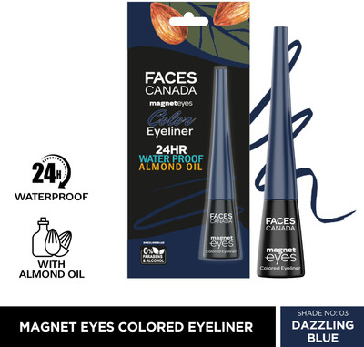 FACES CANADA Magneteyes Color Eyeliner 4 ml(Dazzling Blue 03)