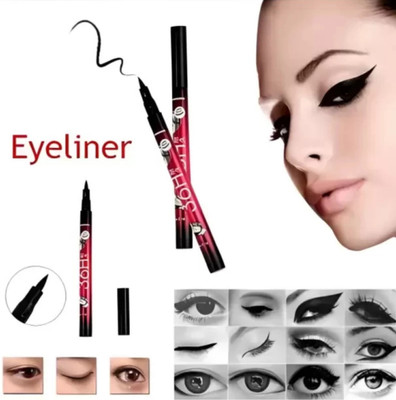 Deeparth (Pack_3) 36H waterproof Eyeliner 2.5 ml(Black)