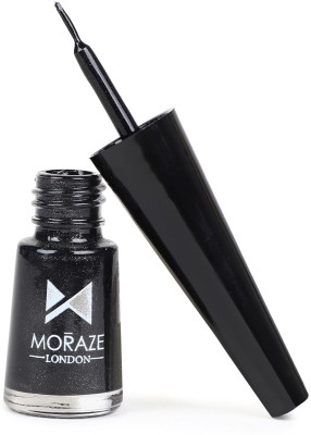 MORAZE Slay All Day Eyeliner, Smudge Proof, Long Lasting, Waterproof Liner 3.5 ml(Glitter Black)