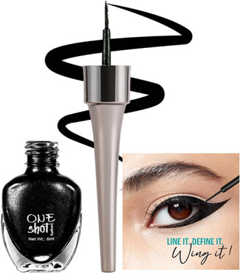 DARVING Smudge Proof Long Lasting Intense Pigmentation eye liner 6 ml(BLACK)