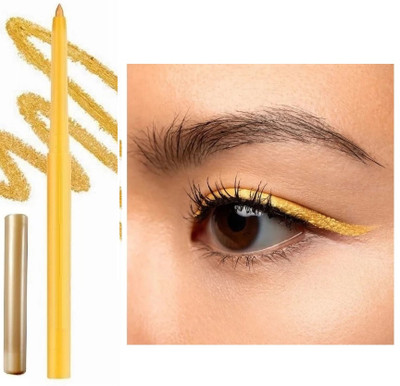 Vyomiris PROFESSIONAL GOLDEN COLOR CRAYON KAJAL BEST SHIMMER FORMULA(GOLD, 1.5 g)