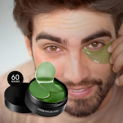 HUZURLU Best under eye patches for dark circles men(85 g)