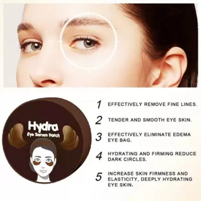 HUZURLU Daily Use Eye Care Reduce Dark Circle Of Eyes Patch Mask(60 g)