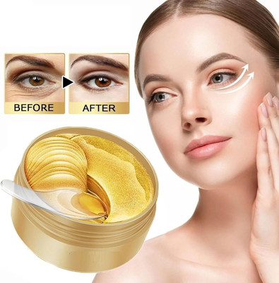 Jiwoo Gold Under Eye Patches,FOR MEN AND WOMEN(84 g)