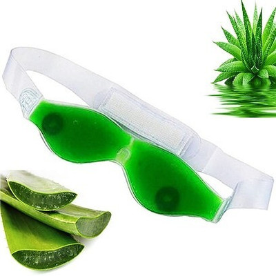 Skylight Aloe Vera Cool Gel Eye Mask Summer Ice Cooling Sleeping Mask for Eye Patches Remove Dark Circles Fatigue Cool Eyes Patch Pads Eye Care(120 g)