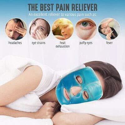 Elecsera Hot and Cold Cooling Relaxing Face Gel Mask for Cool therapy and Glowing Skin(100 ml)