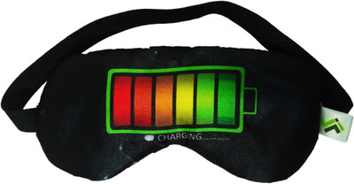 JELLIFY Pack of 2 Need more Sleep with Battery Print Eye mask/ Sleep Mask for Relaxing(0 ml)