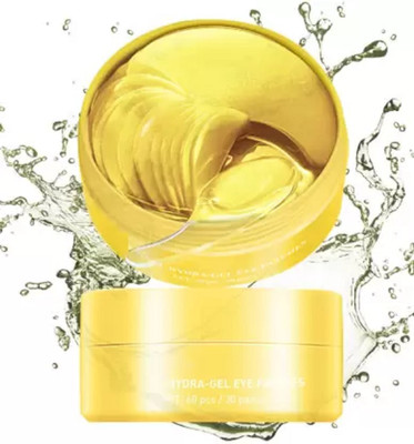 GABBU GOLD EYE GEL PATCH for Dark Circles, Moisturising Eye Serum Cooling Hydrogel(60 g)