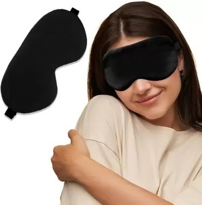 Relieff SOFT COMFORTABLE BLACK EYE MASK FOR NIGHT SLEEP(5 g)