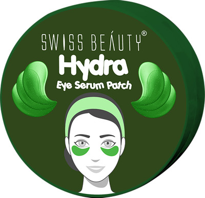 SWISS BEAUTY Hydra Eye Serum Patch for Nourishment | Anti-wrinkle | Anti-aging | Reduce Dark Circles - (AloeVera, Pack of 60pcs)(60 g)