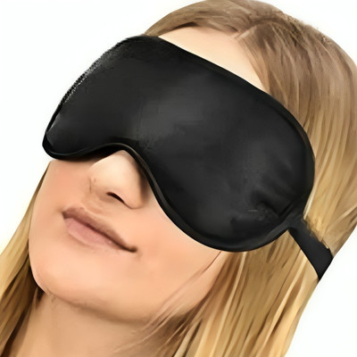 Comfortinglives Adjustable strap Sleeping Eye Mask for a snug and restful sleep(15 g)